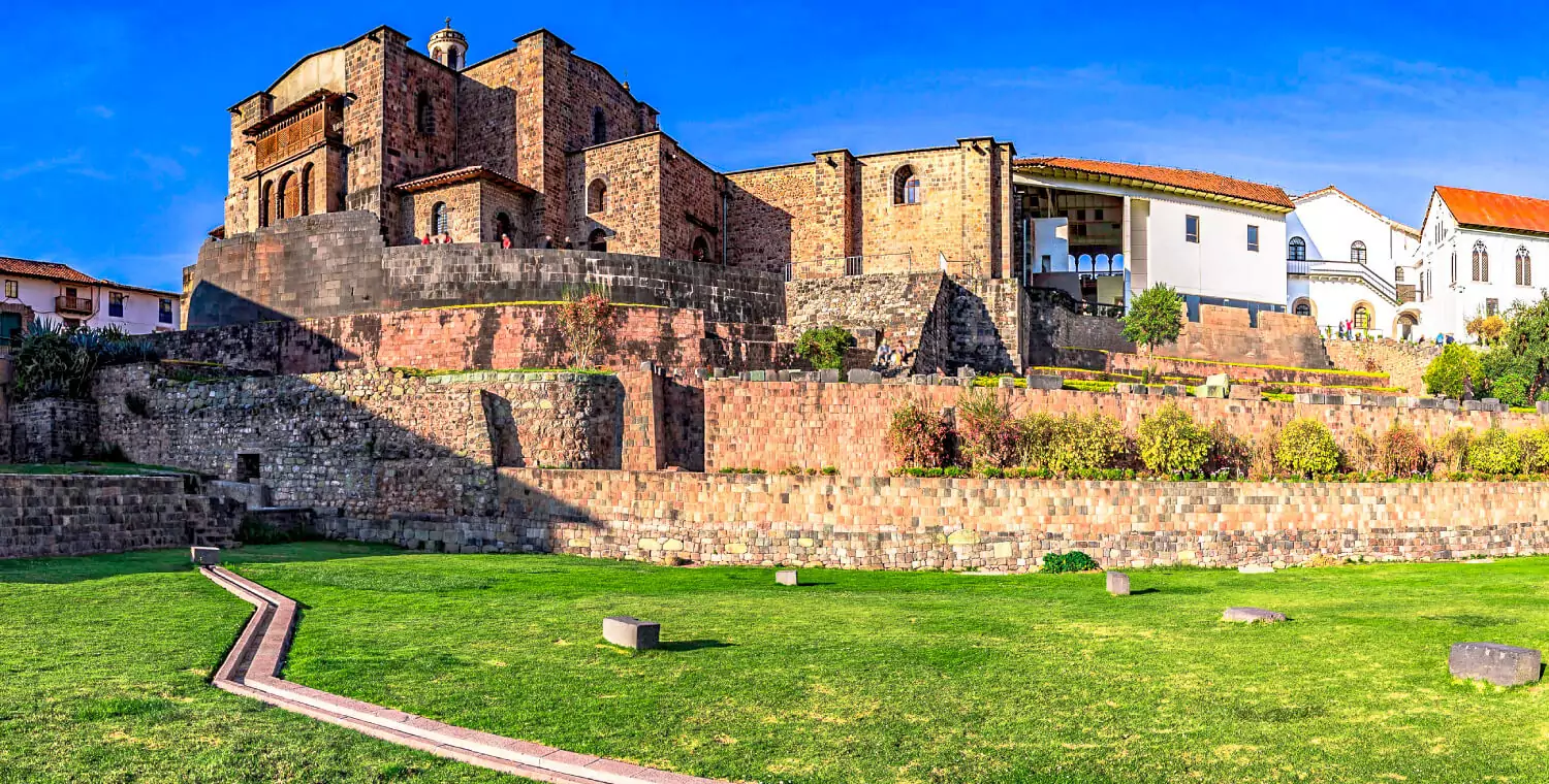 Qoricancha temple of the sun on the half-day Cusco City Tour