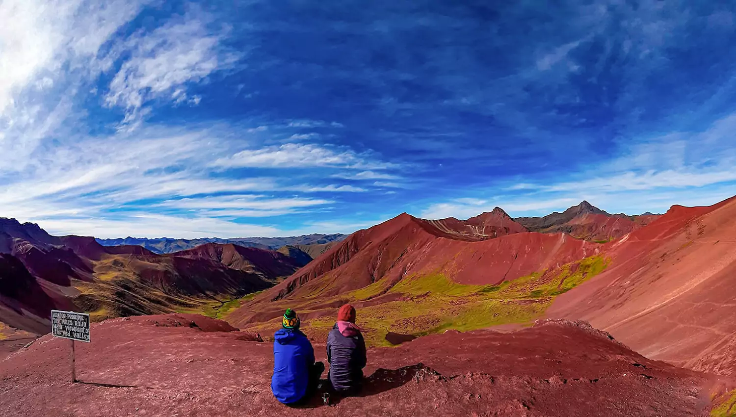 Rainbow Mountain and Red Valley 1 Day hike