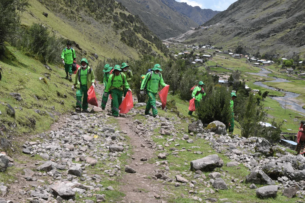 clean up inca trail