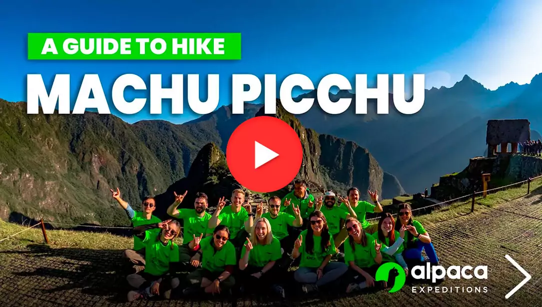 Video explore machu picchu with us