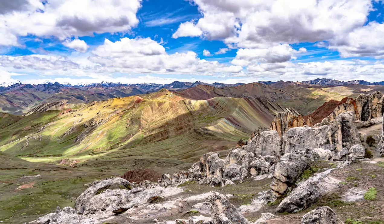 Montaña de colores de Palcoyo