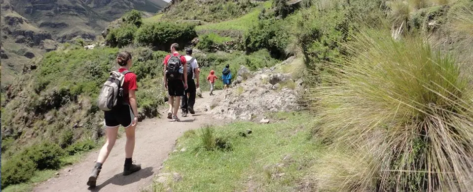 Classic inca trail