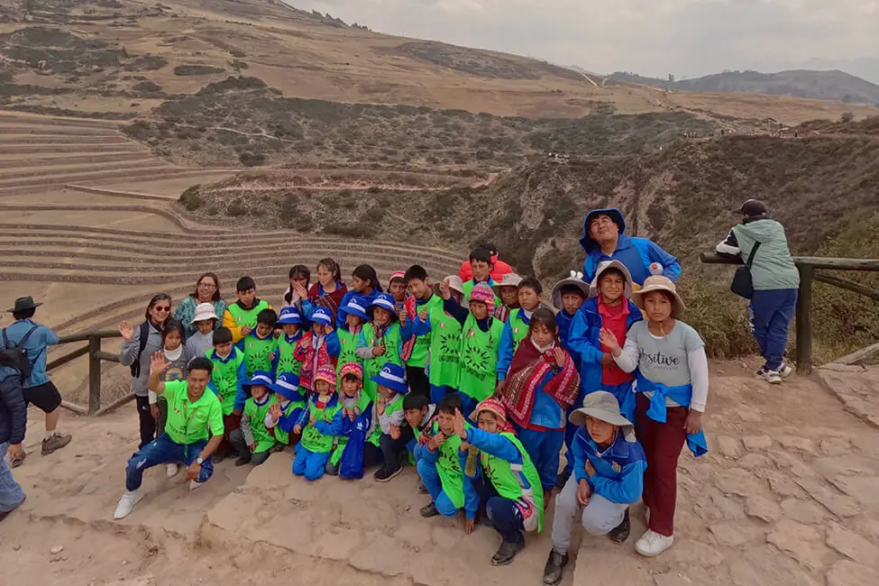 Children from the Patabamba Community