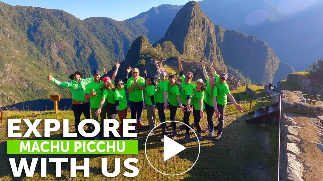 Video explore machu picchu with us