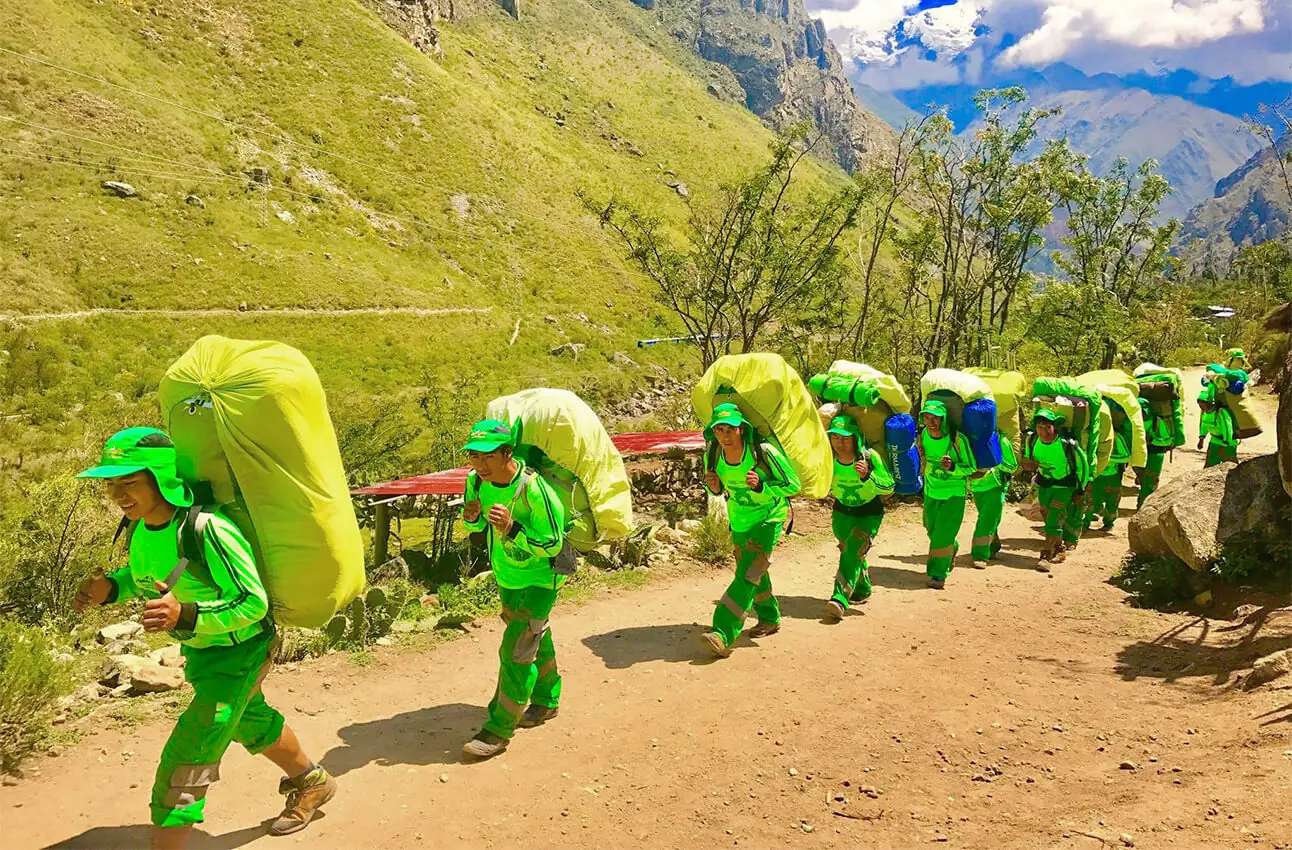 Inca Trail Porters 2026