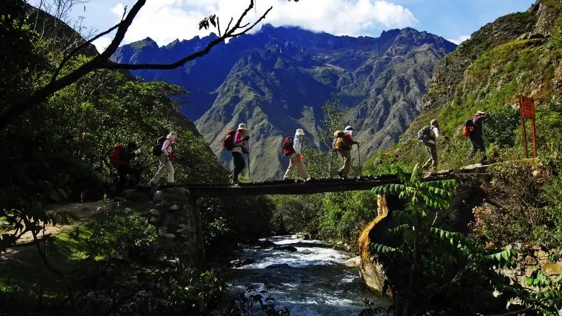 Áreas naturales protegidas en la ruta del Camino Inca