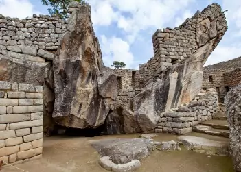 El templo del Condor en Machu Picchu