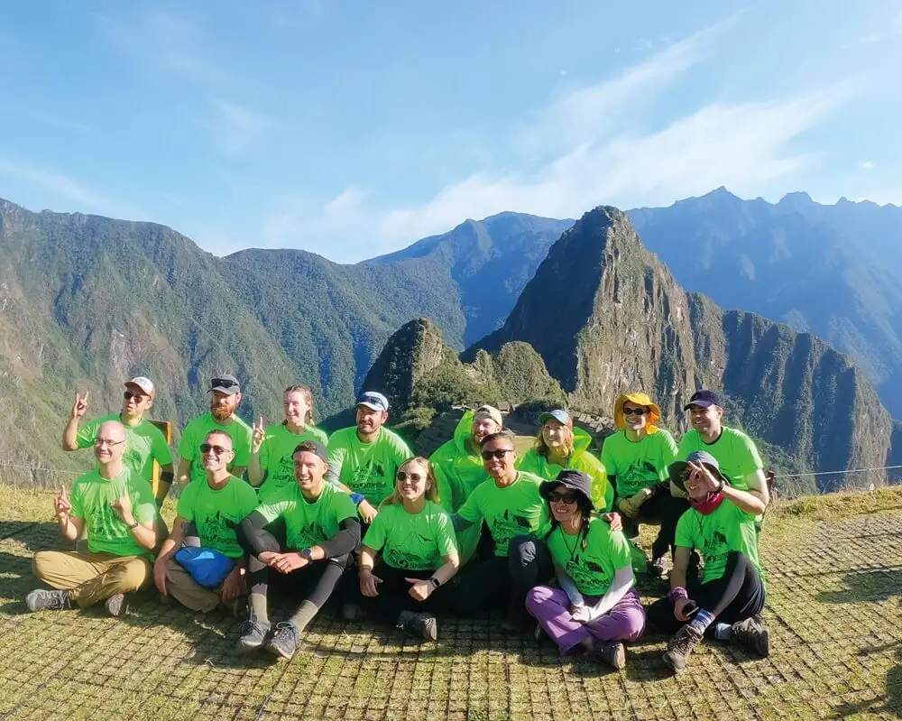 the inca trail 7 days with Alpaca Expeditions
